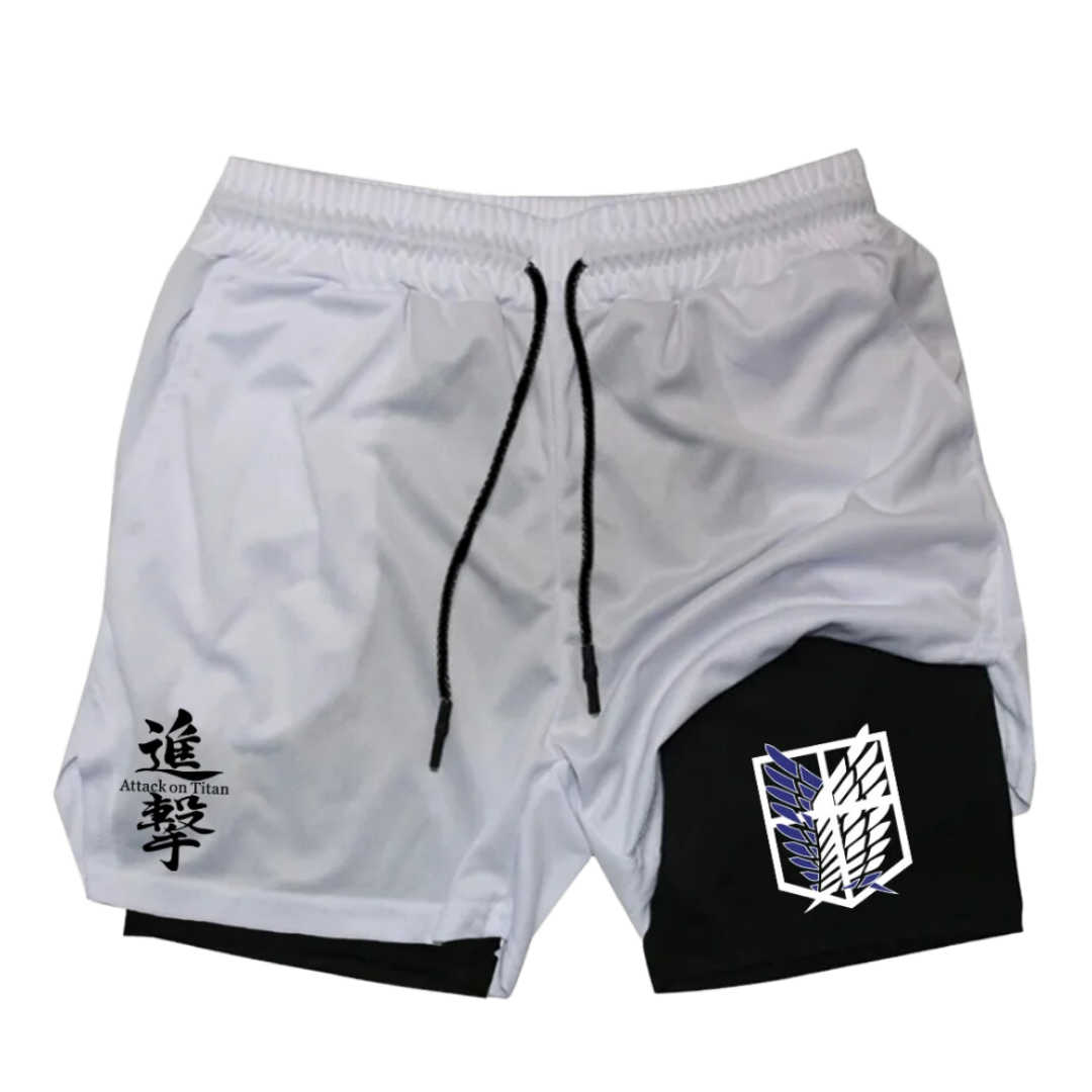 TATAKAE!™ AOT Inspired Gym Performance Shorts