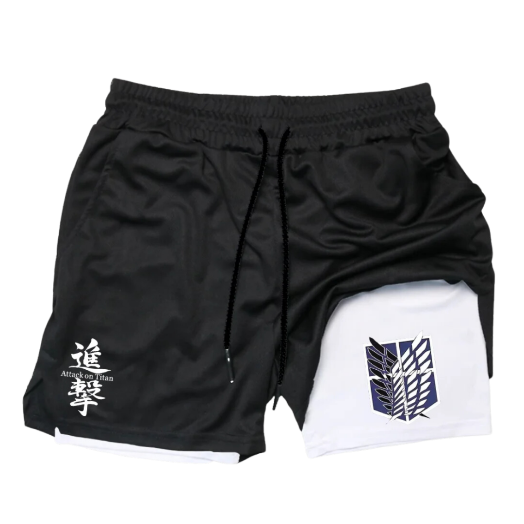 TATAKAE!™ AOT Inspired Gym Performance Shorts