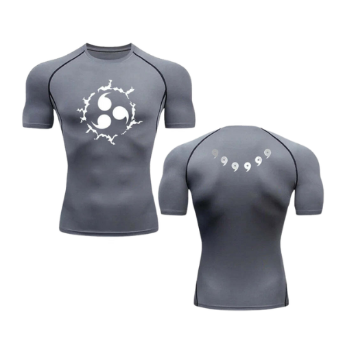 Sun and Moon™ Naruto Inspired Gym Compression Tee