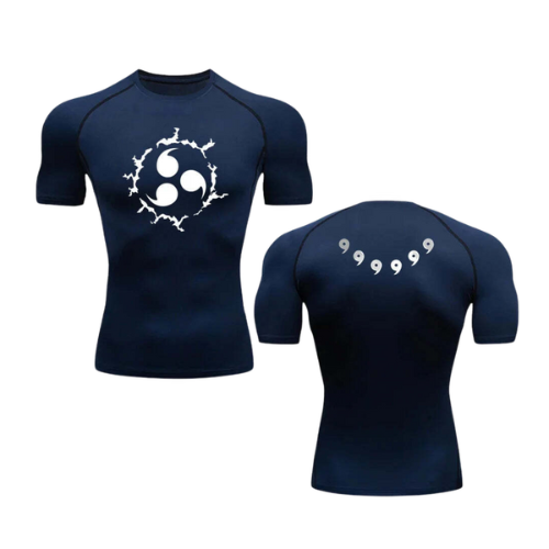 Sun and Moon™ Naruto Inspired Gym Compression Tee