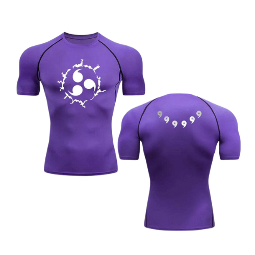 Sun and Moon™ Naruto Inspired Gym Compression Tee