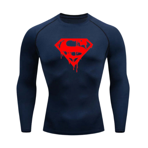 Man of Steel™ Superman Inspired Gym Compression Tee