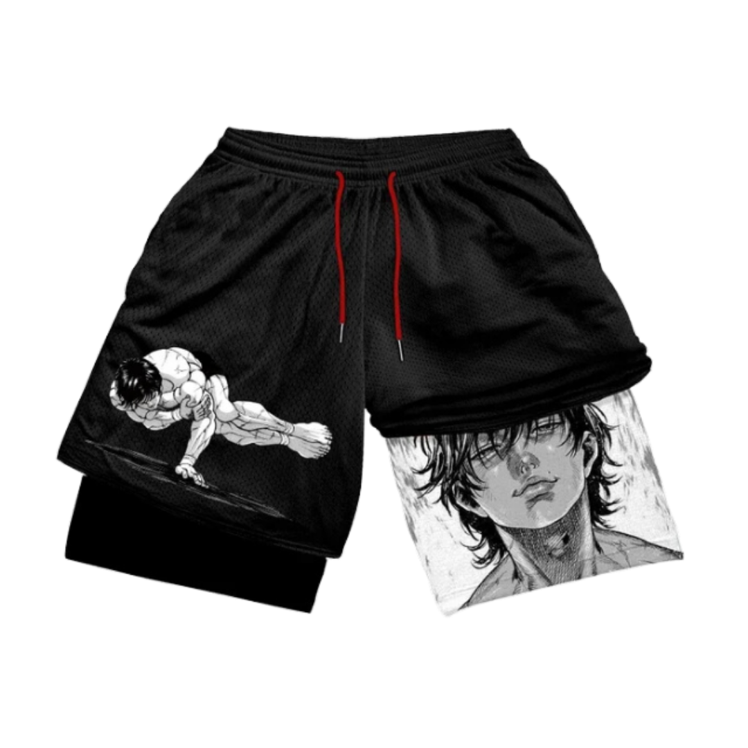 The Grappler™ Baki Inspired Gym Performance Shorts