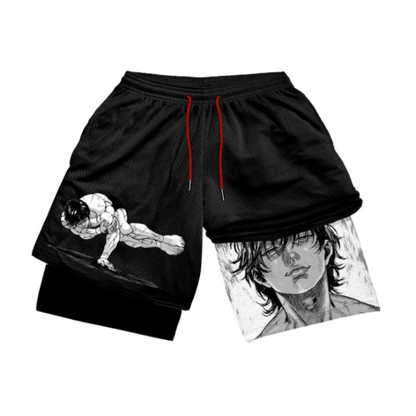 The Grappler™ Baki Inspired Gym Performance Shorts