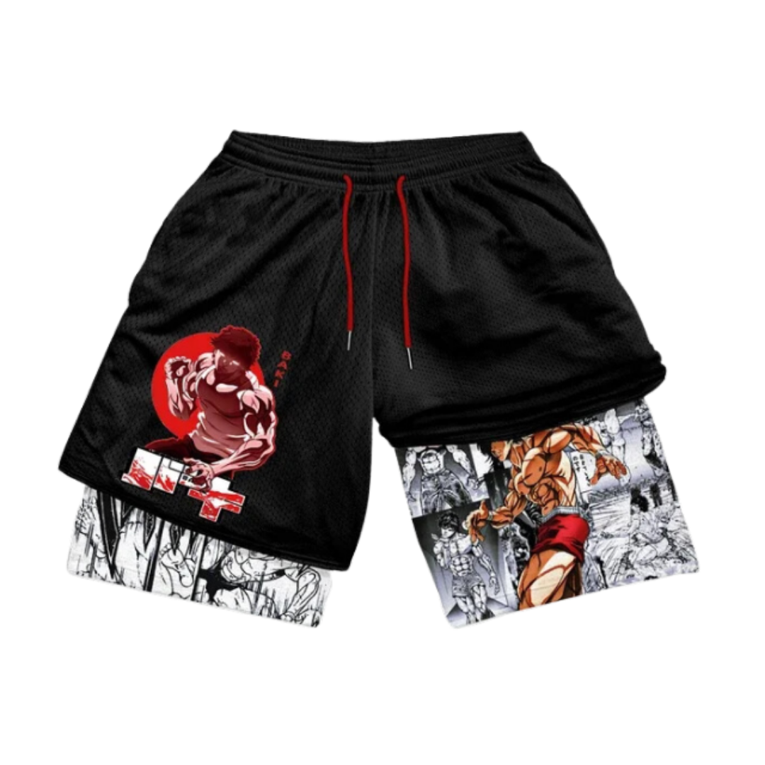 The Grappler™ Baki Inspired Gym Performance Shorts