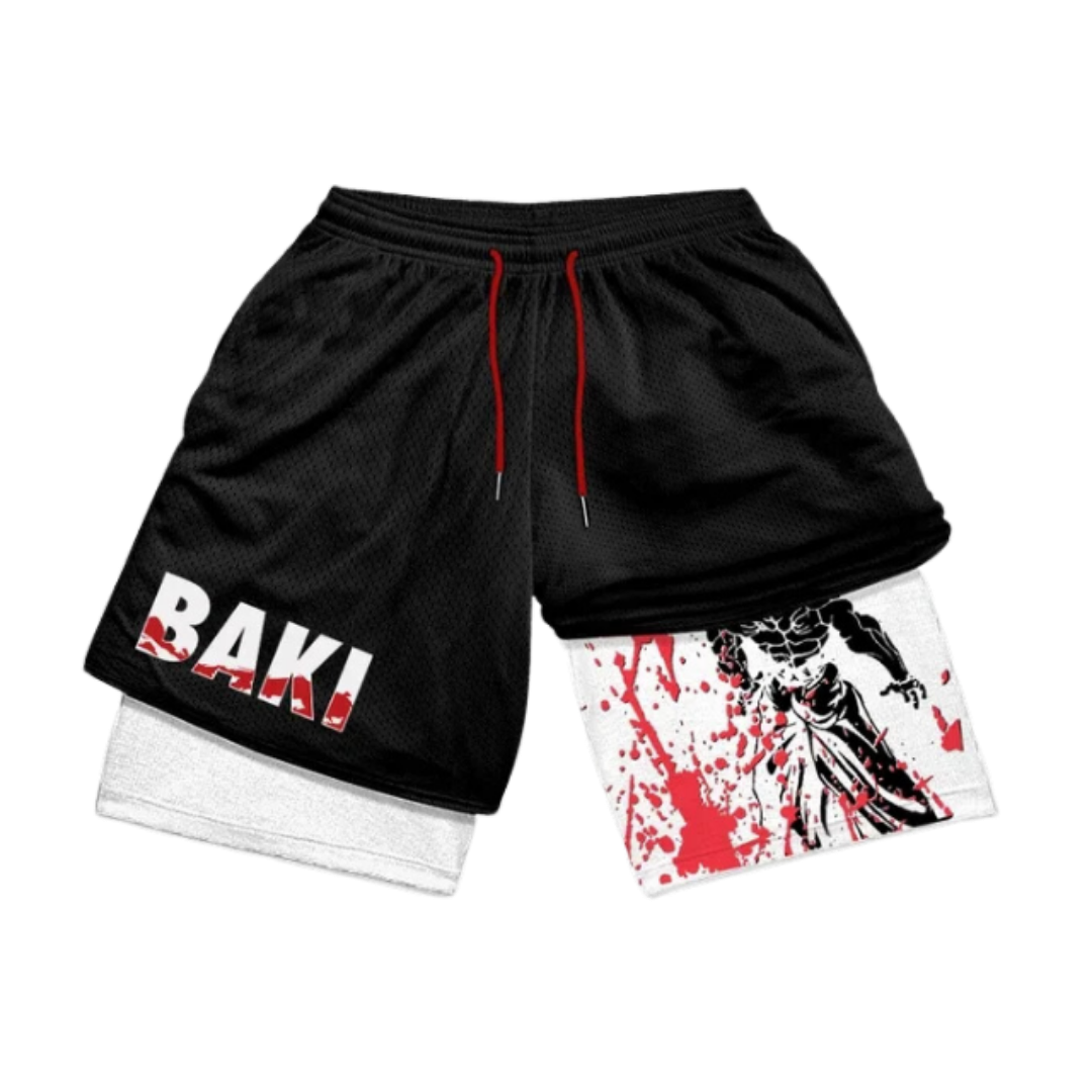 The Grappler™ Baki Inspired Gym Performance Shorts