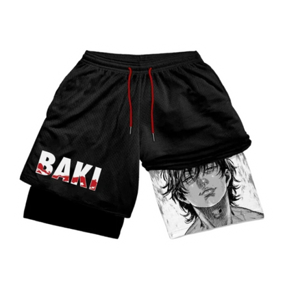 The Grappler™ Baki Inspired Gym Performance Shorts