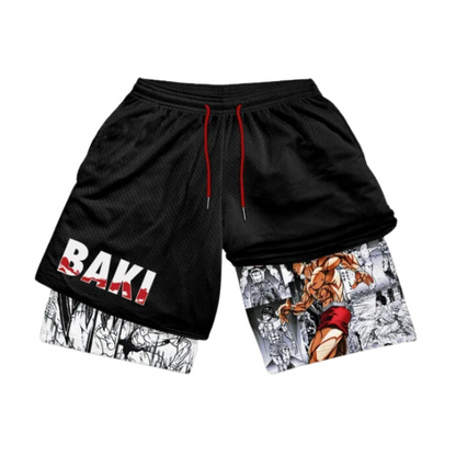 The Grappler™ Baki Inspired Gym Performance Shorts