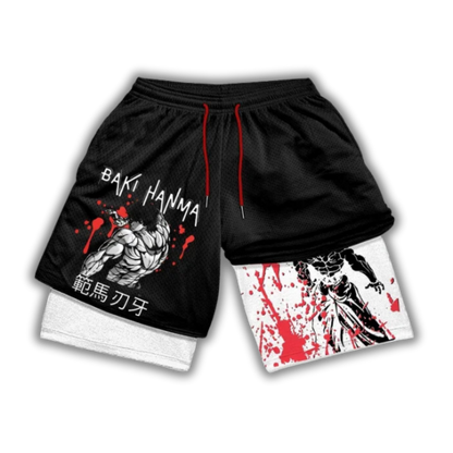 The Grappler™ Baki Inspired Gym Performance Shorts