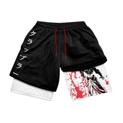 The Grappler™ Baki Inspired Gym Performance Shorts