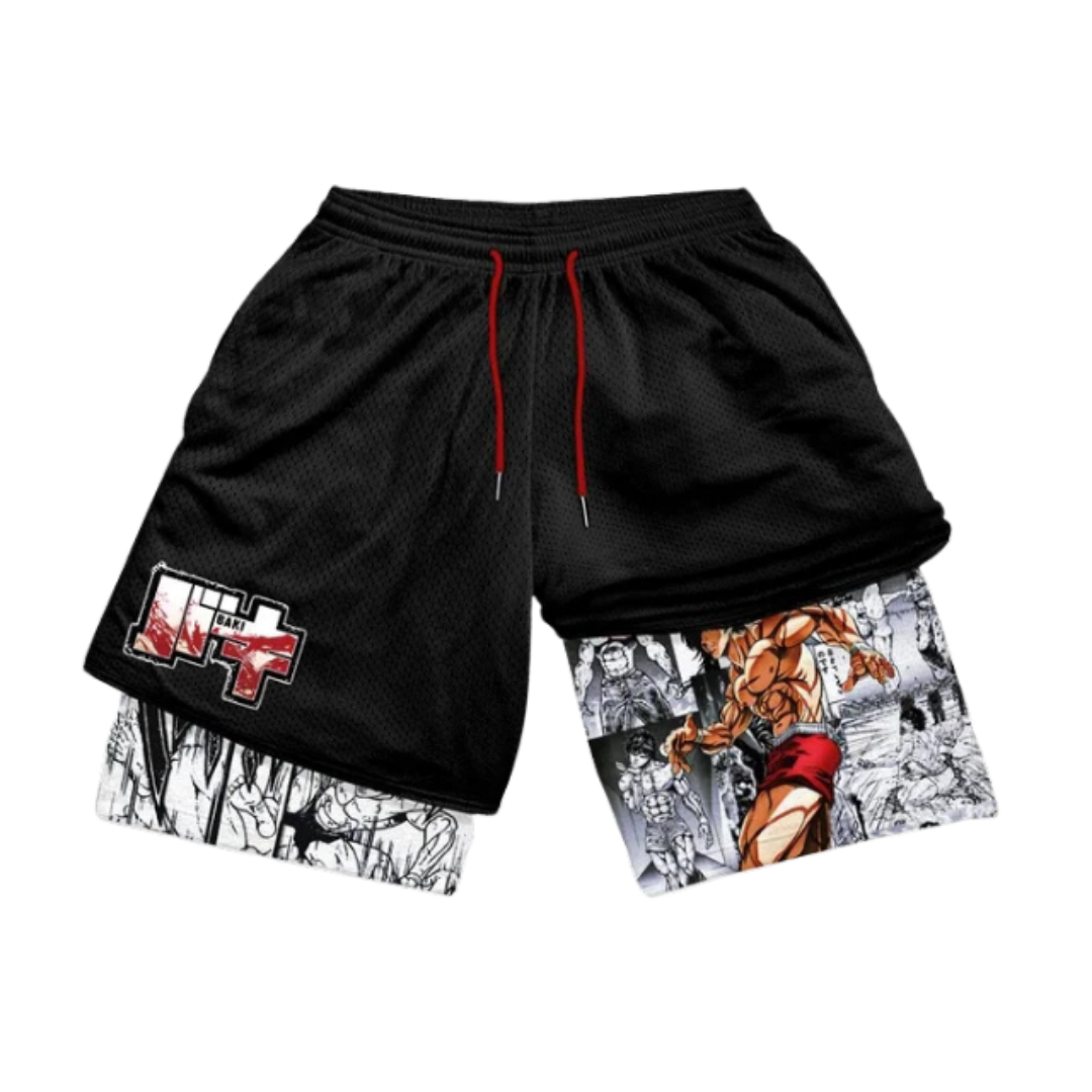 The Grappler™ Baki Inspired Gym Performance Shorts