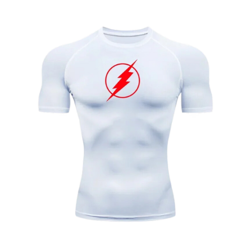 Fastest Man Alive™ Flash Inspired Gym Compression Tee