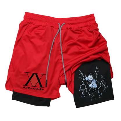 I Do Not Fear Death™ HxH Inspired Gym Performance Shorts