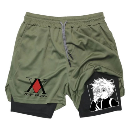 I Do Not Fear Death™ HxH Inspired Gym Performance Shorts