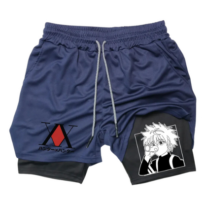 I Do Not Fear Death™ HxH Inspired Gym Performance Shorts