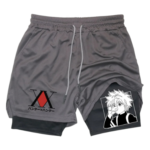 I Do Not Fear Death™ HxH Inspired Gym Performance Shorts