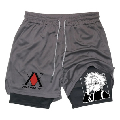 I Do Not Fear Death™ HxH Inspired Gym Performance Shorts