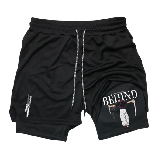 BEHIND!™ JJK Inspired Gym Performance Shorts