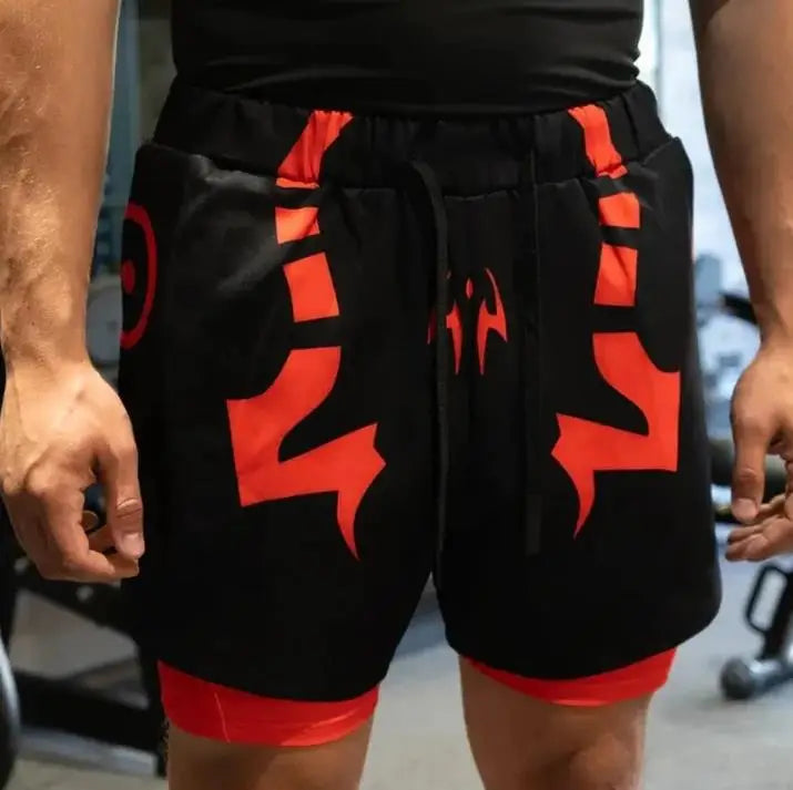 LIMITLESS™ JJK Inspired Gym Performance Shorts